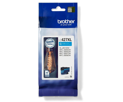 Tusz Brother LC427XLC cyan do 5000 str.